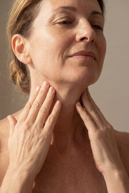 ZENTA LUMINA™ — Maschera Collo al Collagene con Acido Ialuronico